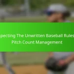 Respecting The Unwritten Baseball Rules Of Pitch Count Management